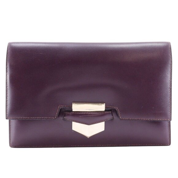 HERMES Red Clutch Bag - Picture 1 of 16